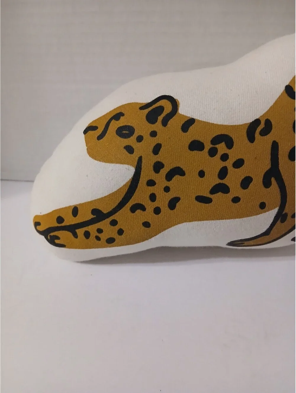 imani collective Cheetah Decorative Pillow Plush Small 11.5 Inches Made In Kenya